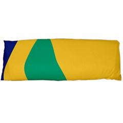 Yellow Green Blue Body Pillow Case (Dakimakura)