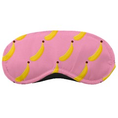 Banana Fruit Yellow Pink Sleeping Masks by Mariart