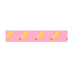 Banana Fruit Yellow Pink Flano Scarf (mini) by Mariart