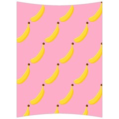 Banana Fruit Yellow Pink Back Support Cushion by Mariart