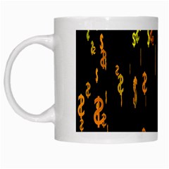 Animated Falling Spinning Shining 3d Golden Dollar Signs Against Transparent White Mugs by Mariart