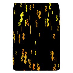 Animated Falling Spinning Shining 3d Golden Dollar Signs Against Transparent Flap Covers (s)  by Mariart