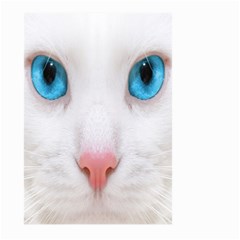 Beautiful White Face Cat Animals Blue Eye Large Garden Flag (two Sides) by Mariart