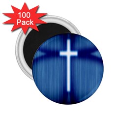 Blue Cross Christian 2.25  Magnets (100 pack) 