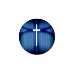 Blue Cross Christian Golf Ball Marker