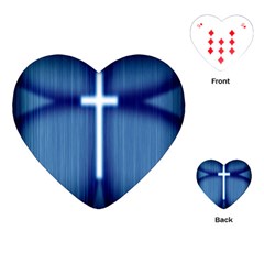 Blue Cross Christian Playing Cards (Heart) 