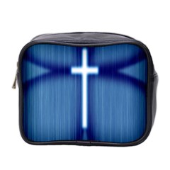 Blue Cross Christian Mini Toiletries Bag 2-Side