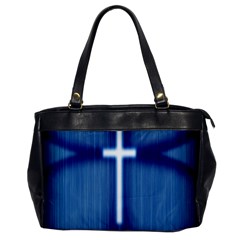 Blue Cross Christian Office Handbags by Mariart