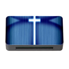 Blue Cross Christian Memory Card Reader with CF