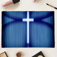 Blue Cross Christian Cosmetic Bag (XXL) 