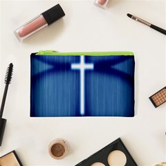 Blue Cross Christian Cosmetic Bag (XS)