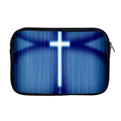 Blue Cross Christian Apple Macbook Pro 17  Zipper Case by Mariart