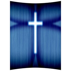 Blue Cross Christian Back Support Cushion