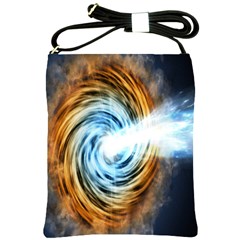 A Blazar Jet In The Middle Galaxy Appear Especially Bright Shoulder Sling Bags