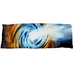 A Blazar Jet In The Middle Galaxy Appear Especially Bright Body Pillow Case (dakimakura) by Mariart