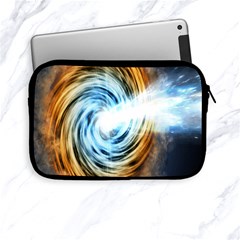 A Blazar Jet In The Middle Galaxy Appear Especially Bright Apple Ipad Mini Zipper Cases by Mariart