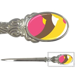 Breast Pink Brown Yellow White Rainbow Letter Openers