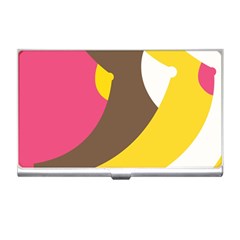 Breast Pink Brown Yellow White Rainbow Business Card Holders