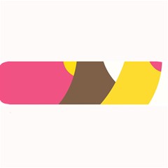 Breast Pink Brown Yellow White Rainbow Large Bar Mats