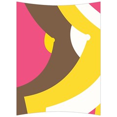 Breast Pink Brown Yellow White Rainbow Back Support Cushion by Mariart