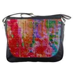 Colorful Watercolors Pattern                            Messenger Bag