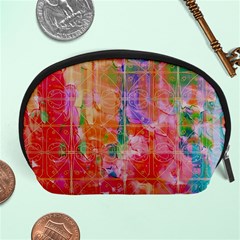 Colorful Watercolors Pattern                            Accessory Pouch by LalyLauraFLM