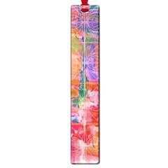 Colorful Watercolors Pattern                            Large Book Mark by LalyLauraFLM