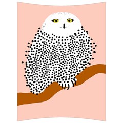 Animals Bird Owl Pink Polka Dots Back Support Cushion by Mariart