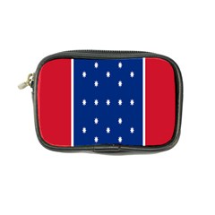 British American Flag Red Blue Star Coin Purse