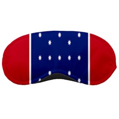 British American Flag Red Blue Star Sleeping Masks