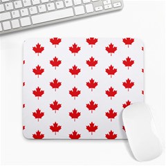 Canadian Maple Leaf Pattern Large Mousepads by Mariart