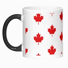 Canadian Maple Leaf Pattern Morph Mugs by Mariart