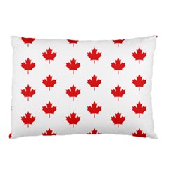 Canadian Maple Leaf Pattern Pillow Case by Mariart