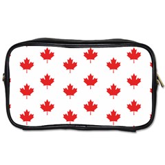 Canadian Maple Leaf Pattern Toiletries Bags