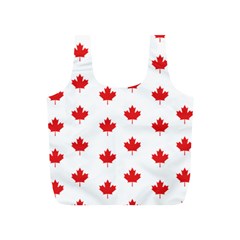 Canadian Maple Leaf Pattern Full Print Recycle Bags (s)  by Mariart