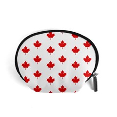 Canadian Maple Leaf Pattern Accessory Pouches (small)  by Mariart