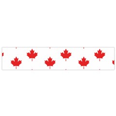 Canadian Maple Leaf Pattern Flano Scarf (small)