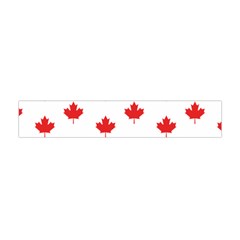 Canadian Maple Leaf Pattern Flano Scarf (mini) by Mariart