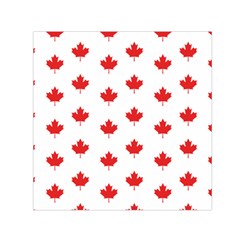 Canadian Maple Leaf Pattern Small Satin Scarf (square) by Mariart