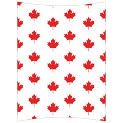 Canadian Maple Leaf Pattern Back Support Cushion by Mariart