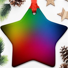 Bright Lines Resolution Image Wallpaper Rainbow Ornament (star)