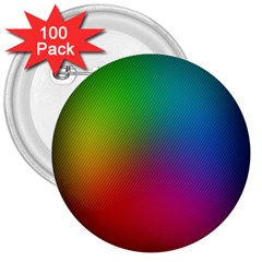 Bright Lines Resolution Image Wallpaper Rainbow 3  Buttons (100 Pack) 