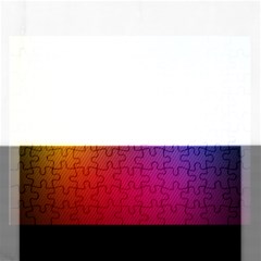 Bright Lines Resolution Image Wallpaper Rainbow Rectangular Jigsaw Puzzl by Mariart