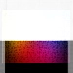 Bright Lines Resolution Image Wallpaper Rainbow Rectangular Jigsaw Puzzl Front