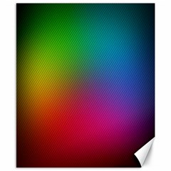 Bright Lines Resolution Image Wallpaper Rainbow Canvas 8  X 10 