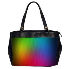 Bright Lines Resolution Image Wallpaper Rainbow Office Handbags (2 Sides) 