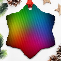 Bright Lines Resolution Image Wallpaper Rainbow Ornament (snowflake) by Mariart