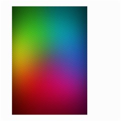 Bright Lines Resolution Image Wallpaper Rainbow Small Garden Flag (two Sides) by Mariart