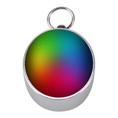 Bright Lines Resolution Image Wallpaper Rainbow Mini Silver Compasses by Mariart