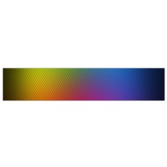 Bright Lines Resolution Image Wallpaper Rainbow Flano Scarf (small)